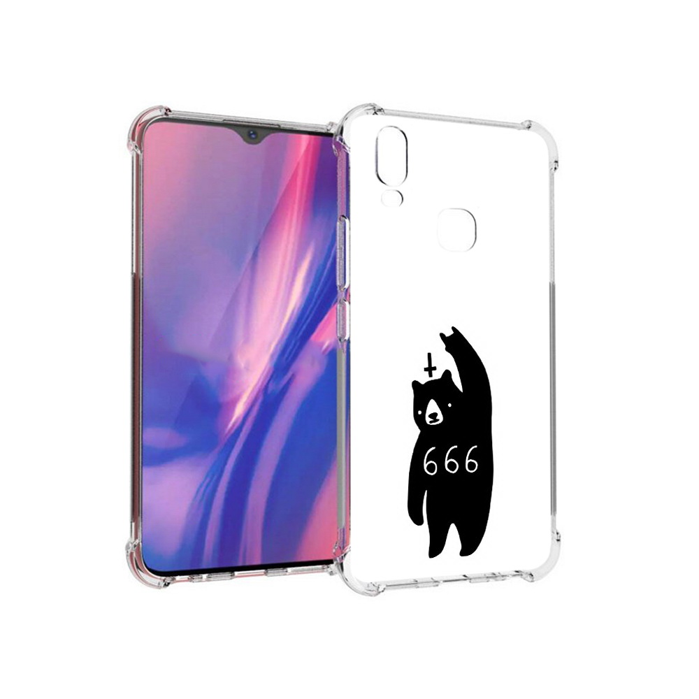 

Чехол MyPads Tocco для Vivo Y11 медведь 666 (PT144890.422.462), Прозрачный, Tocco