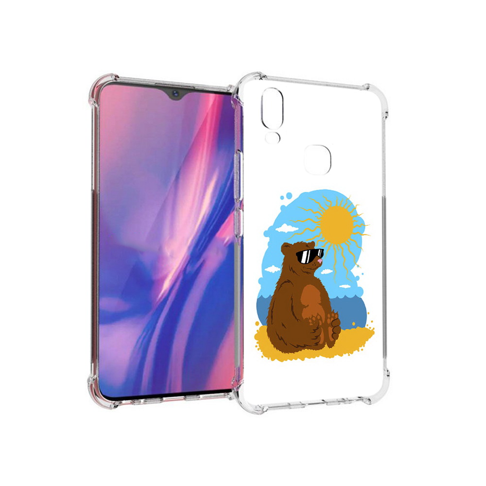 

Чехол MyPads Tocco для Vivo Y11 медведь на чиле (PT144890.422.468), Прозрачный, Tocco
