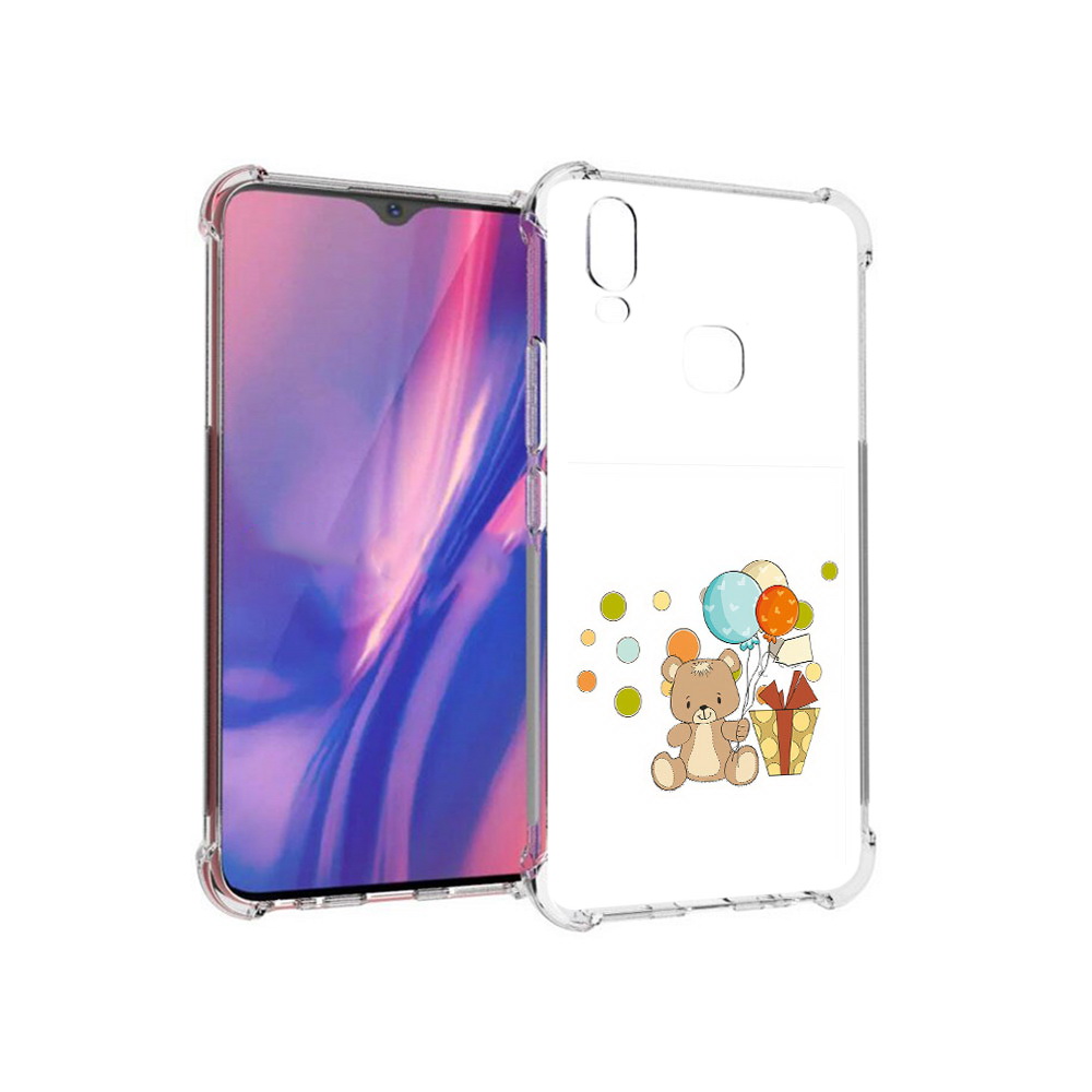 

Чехол MyPads Tocco для Vivo Y11 медвеженок с подарком (PT144890.422.470), Прозрачный, Tocco