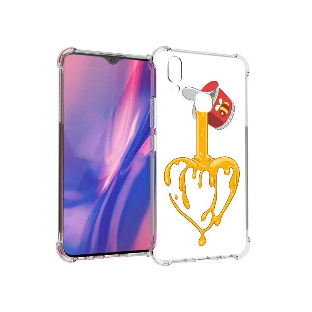 

Чехол MyPads Tocco для Vivo Y11 медовое сердце (PT144890.422.471), Прозрачный, Tocco