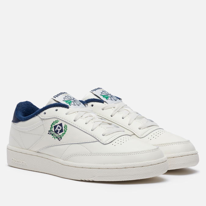 фото Кроссовки женские reebok club c 85 белые 42.5 eu