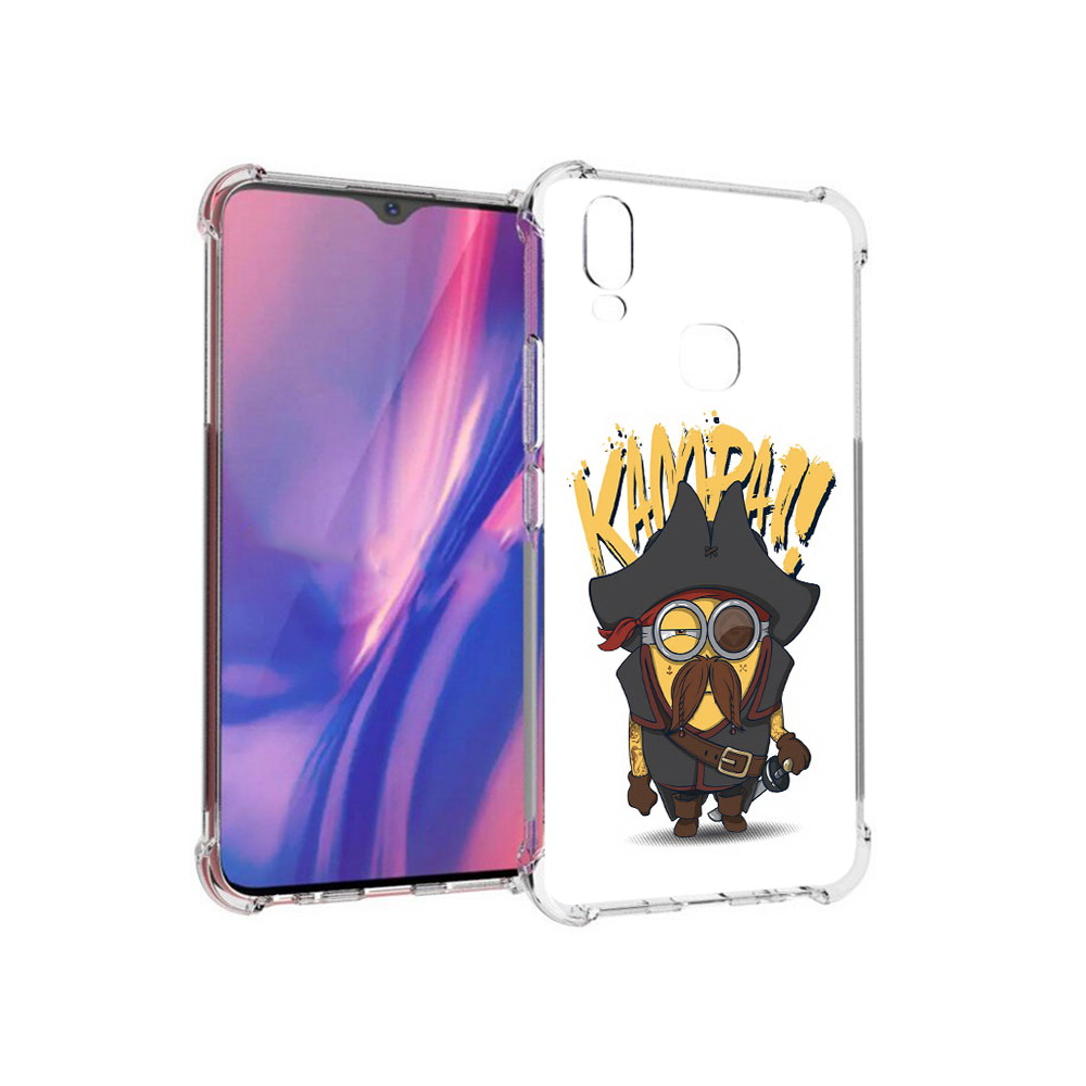 

Чехол MyPads Tocco для Vivo Y11 миньон пират (PT144890.422.476), Прозрачный, Tocco