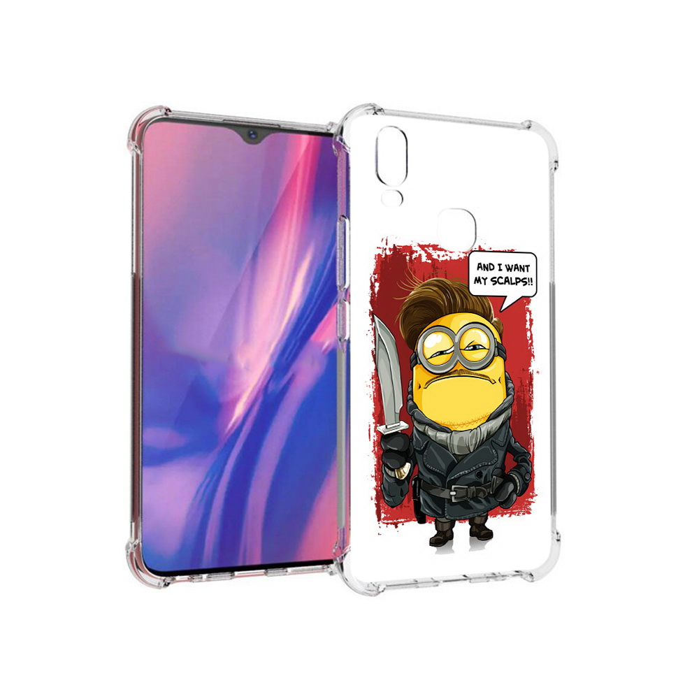 

Чехол MyPads Tocco для Vivo Y11 миньон убийца (PT144890.422.477), Прозрачный, Tocco