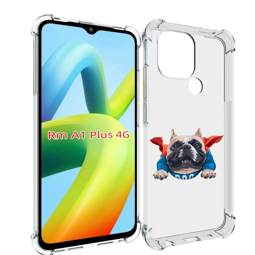 

Чехол MyPads Супер-Дог для Xiaomi Redmi A1 Plus +, Прозрачный, Tocco