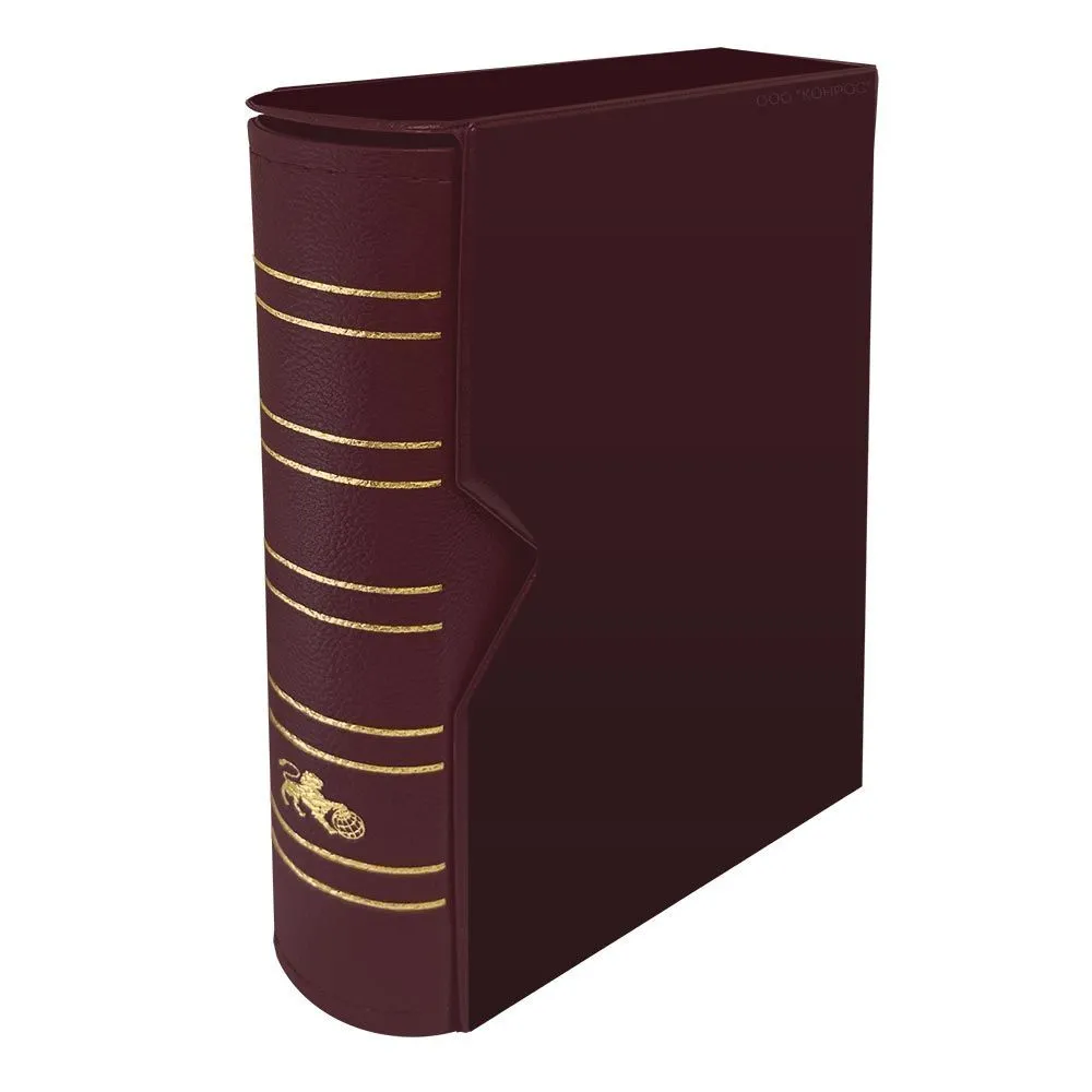 

Альбом Optima для банкнот. Альбоммонет, Бордовый