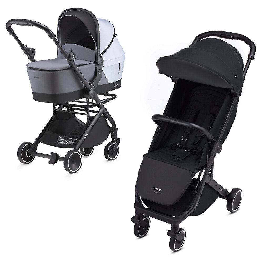 

Коляска 2в1 Anex Air-X, цвет Black / Gray, Air-X