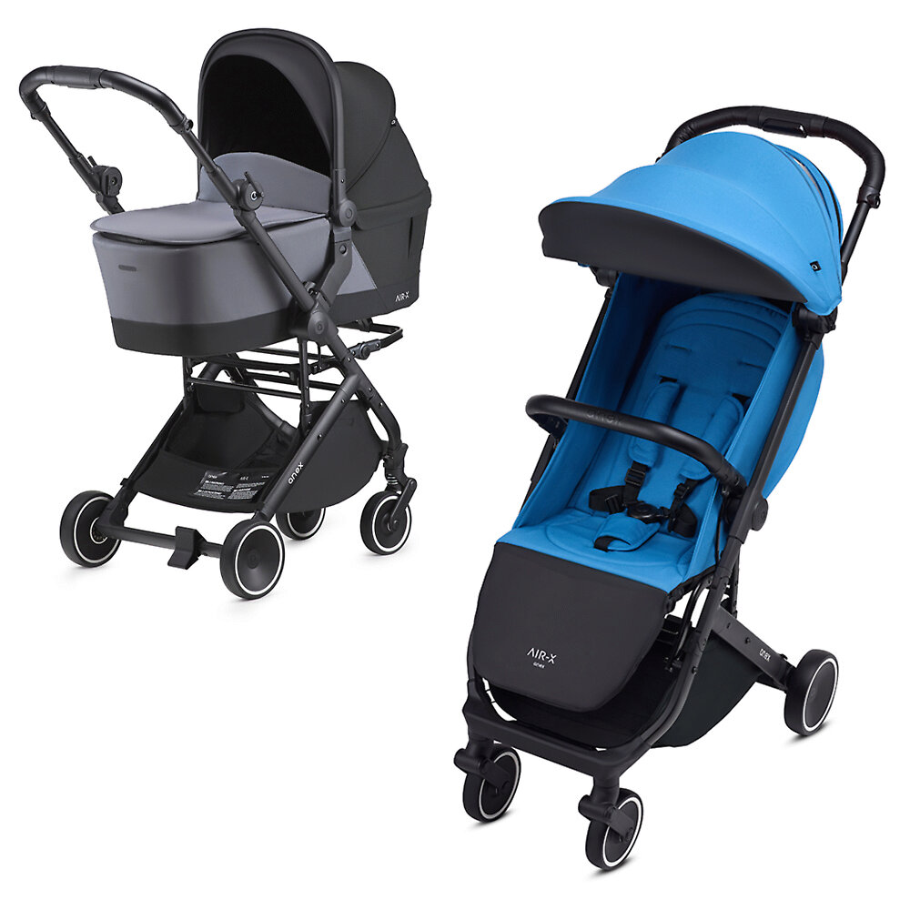 

Коляска 2в1 Anex Air-X, цвет Blue / Black, Air-X