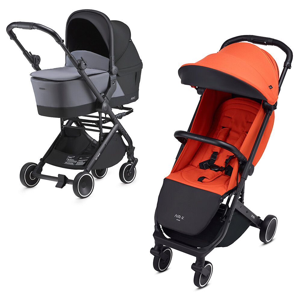 

Коляска 2в1 Anex Air-X, цвет Terracotta / Black, Air-X
