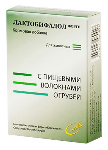 Пробиотик для собак БФ Компонент Лактобифадол, 50 г