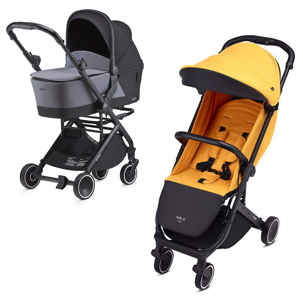 

Коляска 2в1 Anex Air-X, цвет Yellow / Black, Air-X