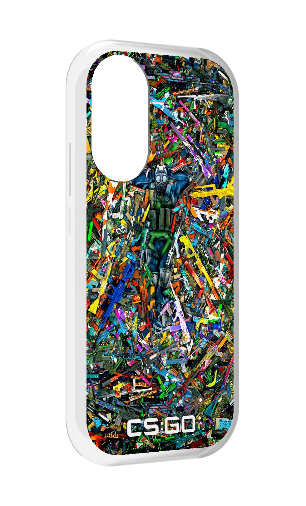 

Чехол MyPads CS GO guns skins мужской для Honor X7, Прозрачный, Tocco