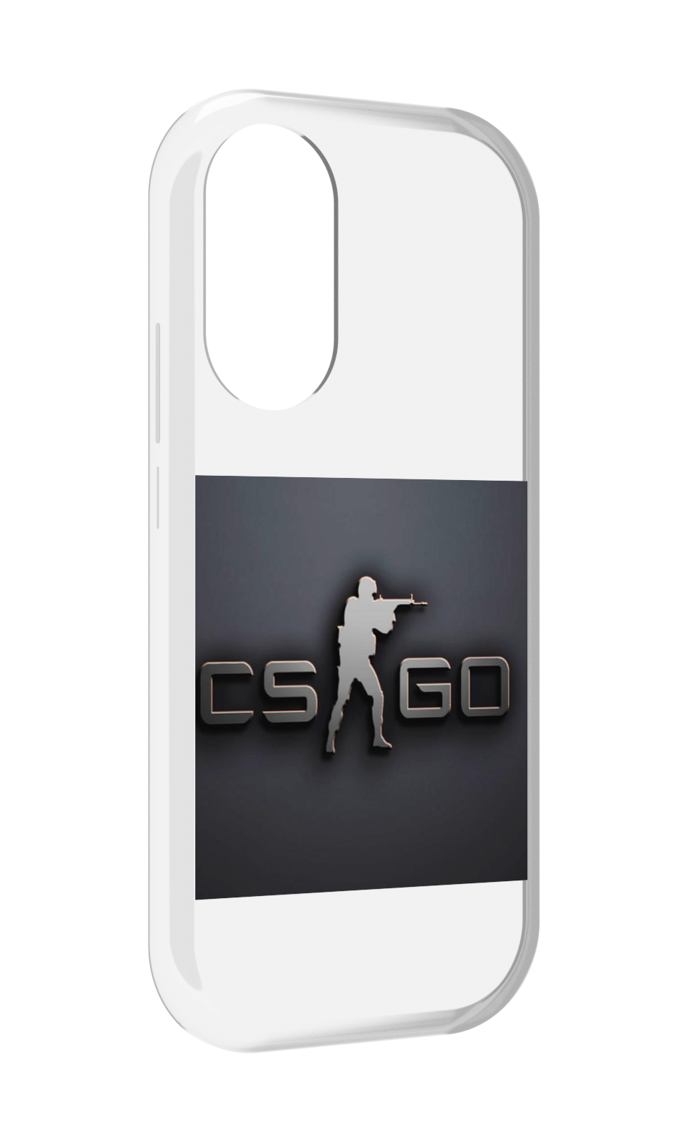 

Чехол MyPads CS go логотип мужской для Honor X7, Прозрачный, Tocco