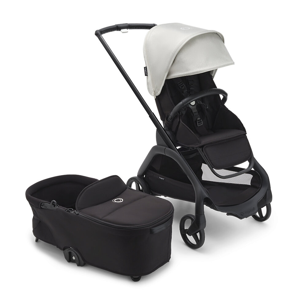 

Коляска 2в1 Bugaboo Dragonfly Black, цвет Black / Misty White, Dragonfly Black