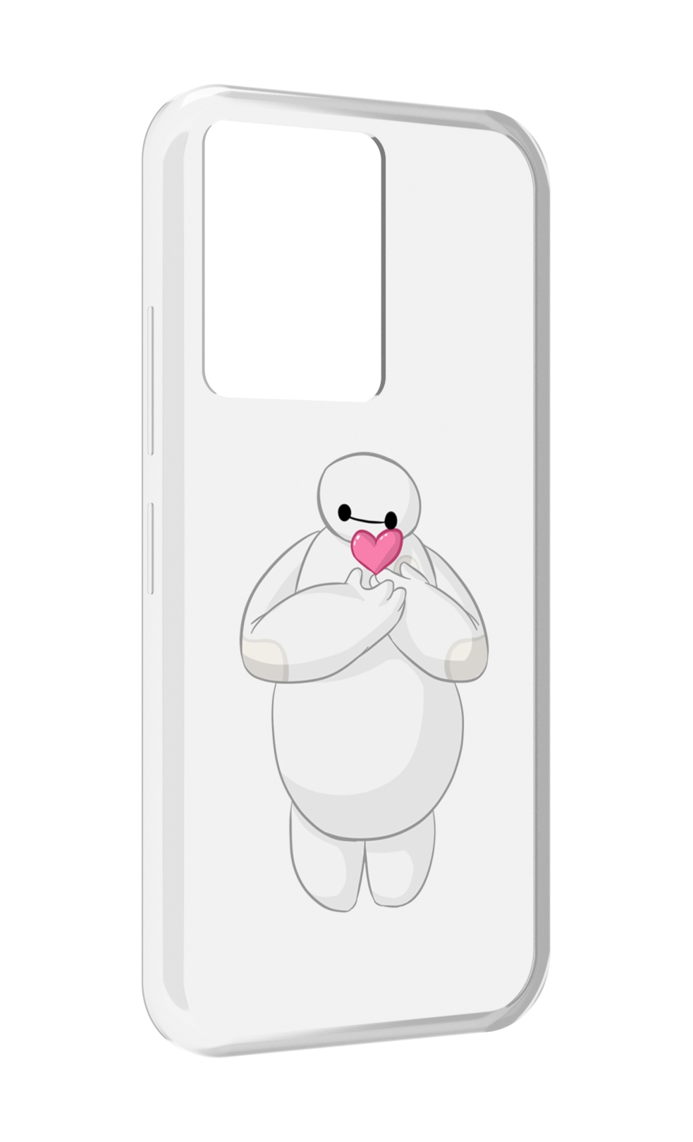 

Чехол MyPads снеговик-с-сердечком для Infinix Note 12 5G X671 / Note 12 Pro 5G, Прозрачный, Tocco