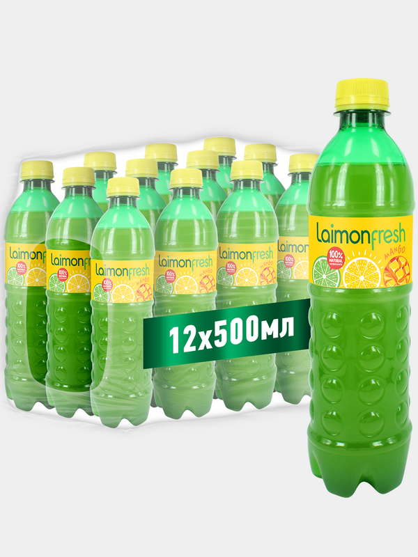 Газированный напиток Laimon Fresh Mango 05 лх 12 шт 812₽