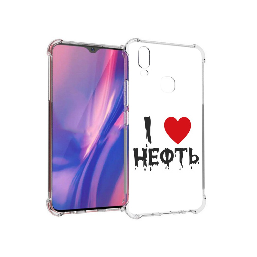

Чехол MyPads Tocco для Vivo Y11 нефть (PT144890.422.522), Прозрачный, Tocco