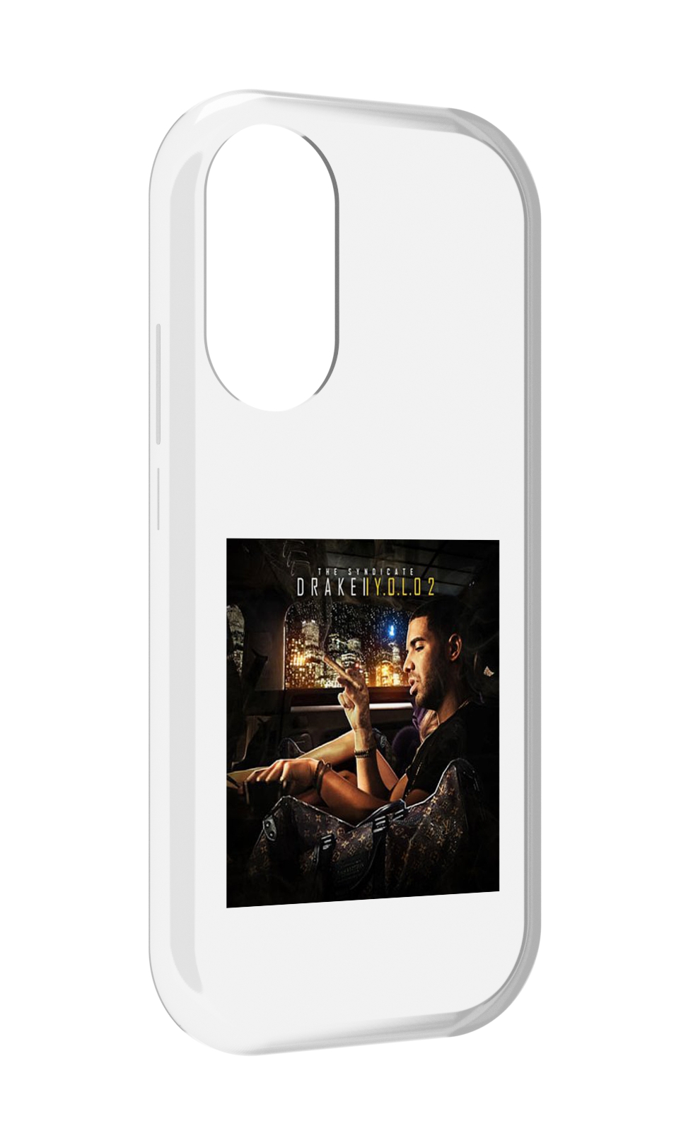 

Чехол MyPads Drake - You Only Live Once 2 для Honor X7, Прозрачный, Tocco