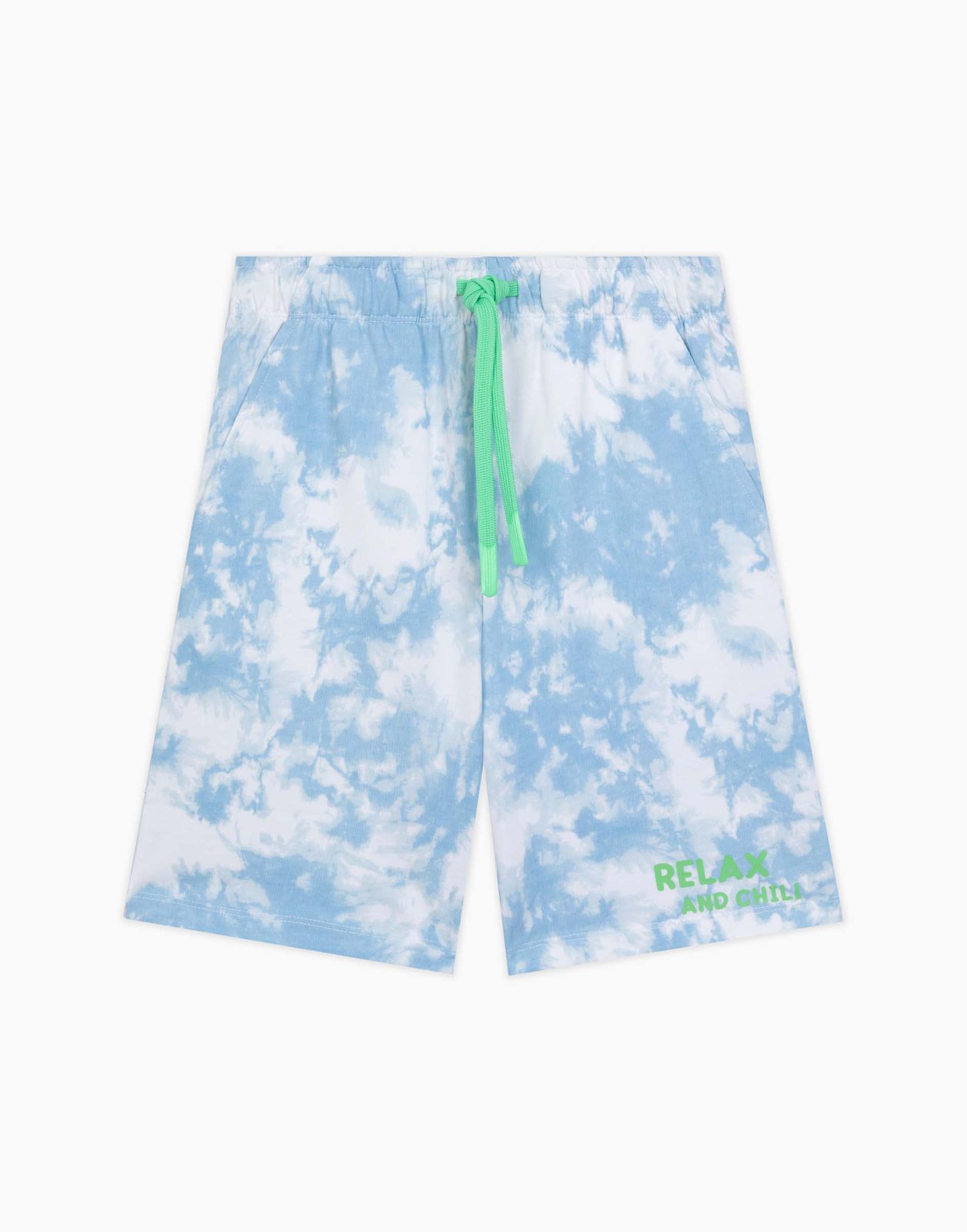 

Спортивные шорты для мальчика Gloria Jeans BSH007449 синий/белый 8-10л/140, BSH007449