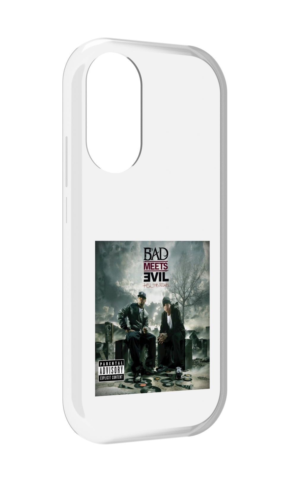

Чехол MyPads Eminem BAD MEETS EVIL – HELL THE SEQUEL для Honor X7, Прозрачный, Tocco