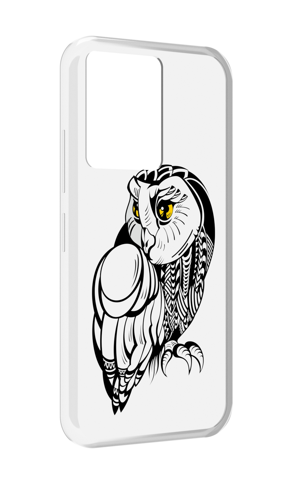 

Чехол MyPads сова-красотка для Infinix Note 12 5G X671 / Note 12 Pro 5G, Прозрачный, Tocco