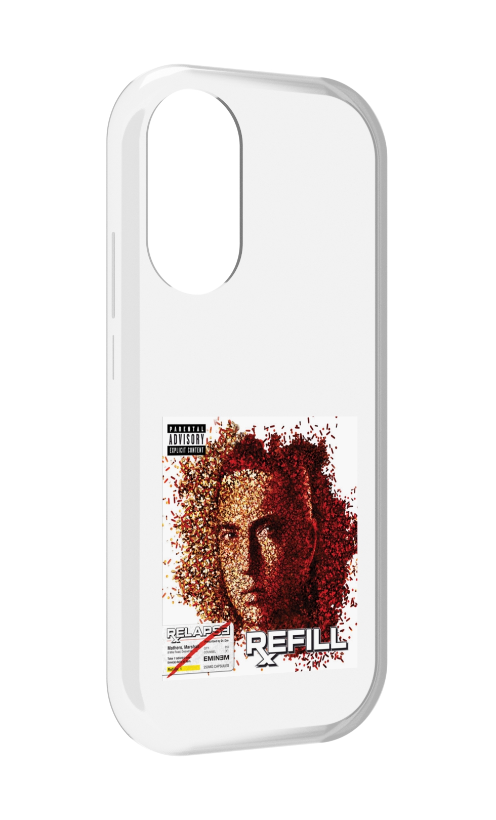 

Чехол MyPads Eminem RELAPSE, REFILL для Honor X7, Прозрачный, Tocco