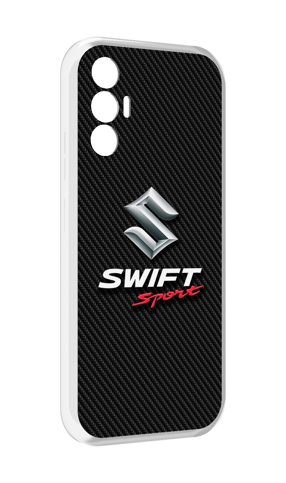 

Чехол Mypads Suzuki 1 Мужской Для Tecno Pova 3, Прозрачный, Tocco