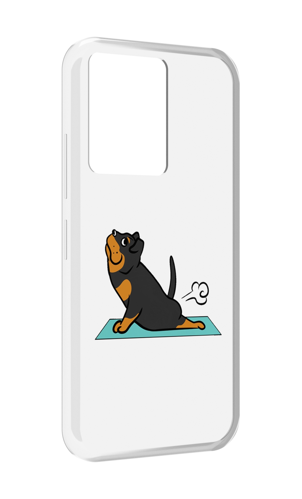 

Чехол MyPads спортивная-собачка для Infinix Note 12 5G X671 / Note 12 Pro 5G, Прозрачный, Tocco