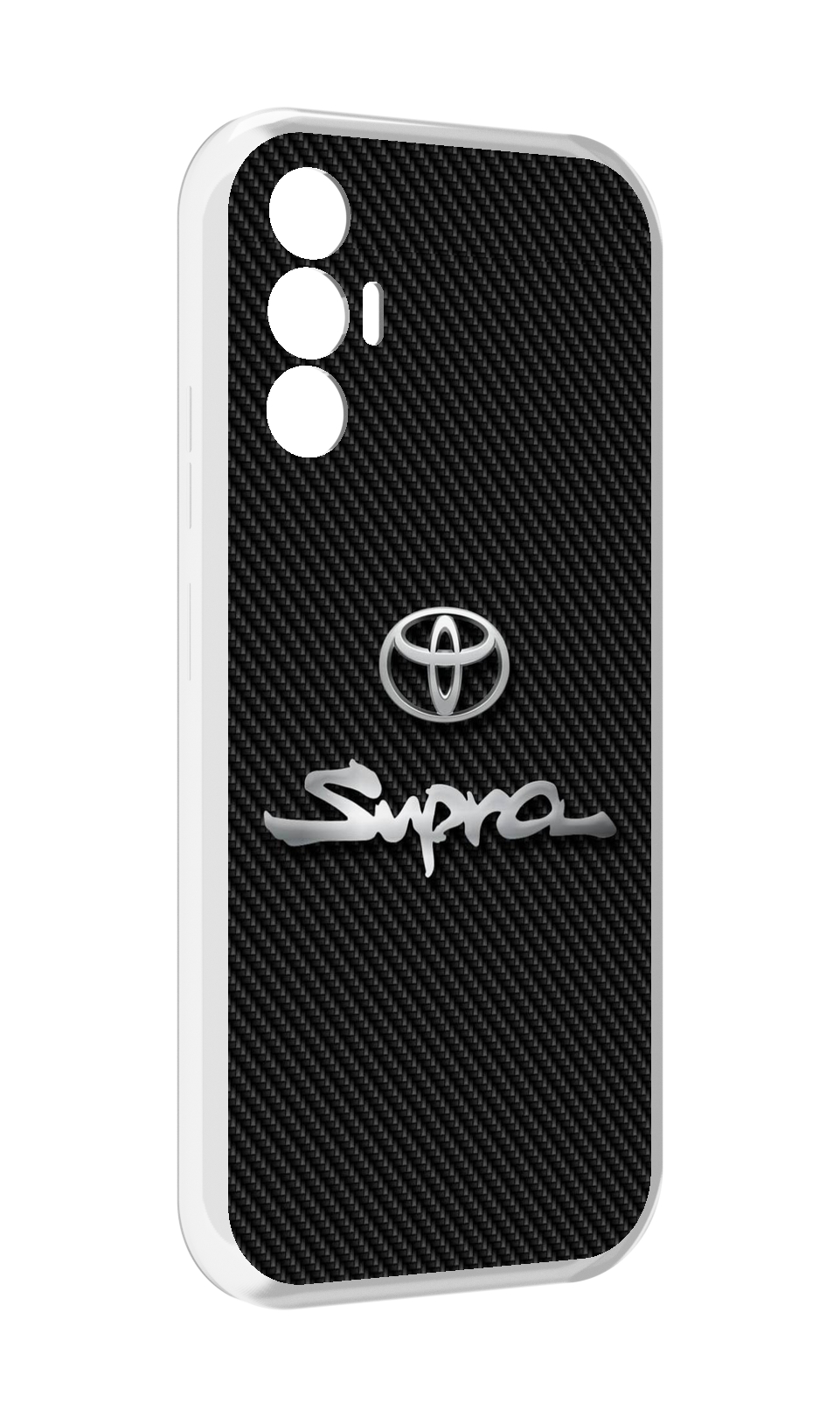 

Чехол Mypads Toyota 2 Для Tecno Pova 3, Прозрачный, Tocco