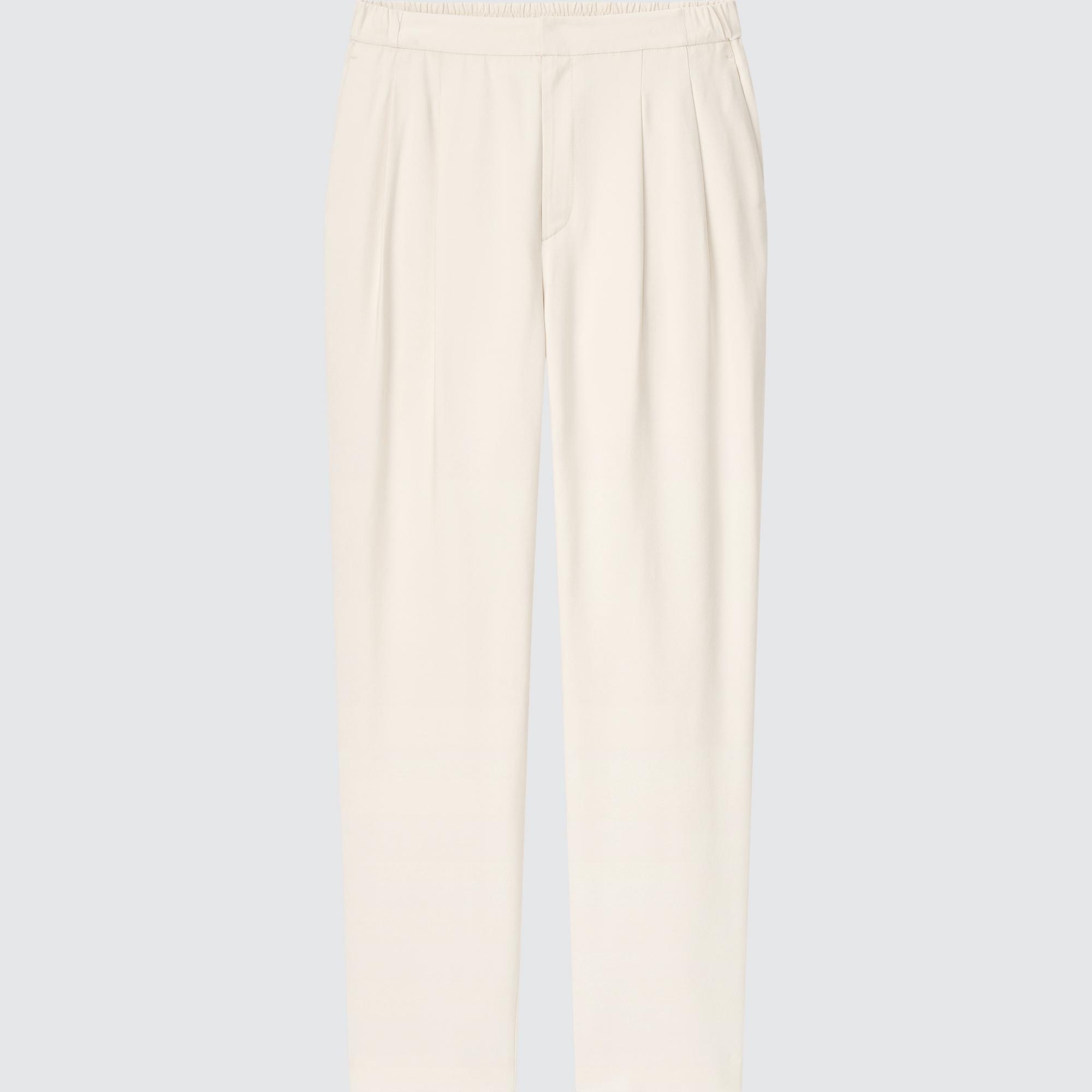

Брюки женские UNIQLO 450822COL01 белые M (доставка из-за рубежа), 450822COL01