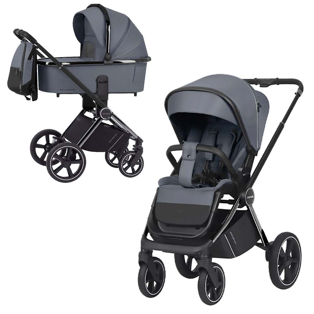 

Коляска 2в1 Carrello Ultimo, цвет Cool Grey / Chrome Frame, Ultimo