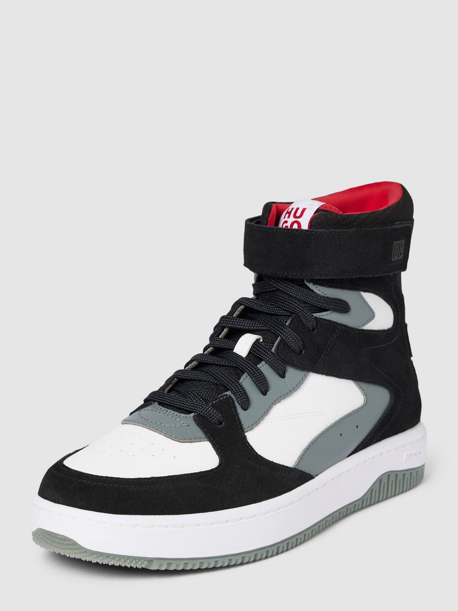 

Кеды мужские HUGO BOSS 50510215/00 черные 44 EU, Черный, 50510215/00