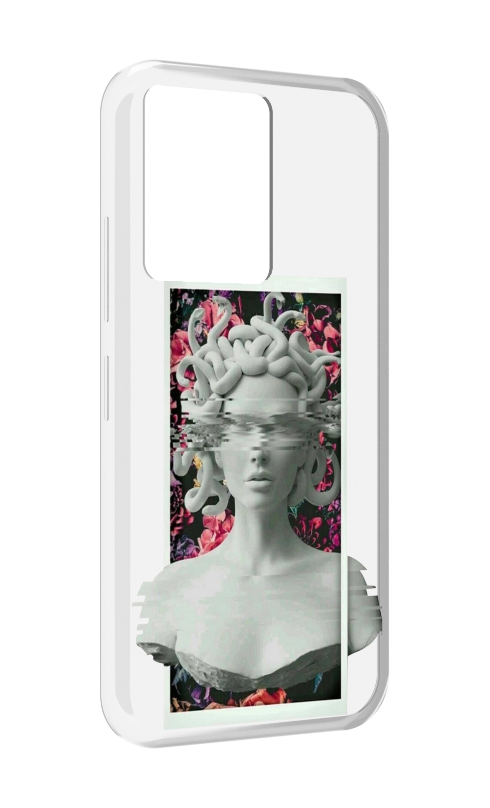 

Чехол MyPads статуя-медузы для Infinix Note 12 5G X671 / Note 12 Pro 5G, Прозрачный, Tocco