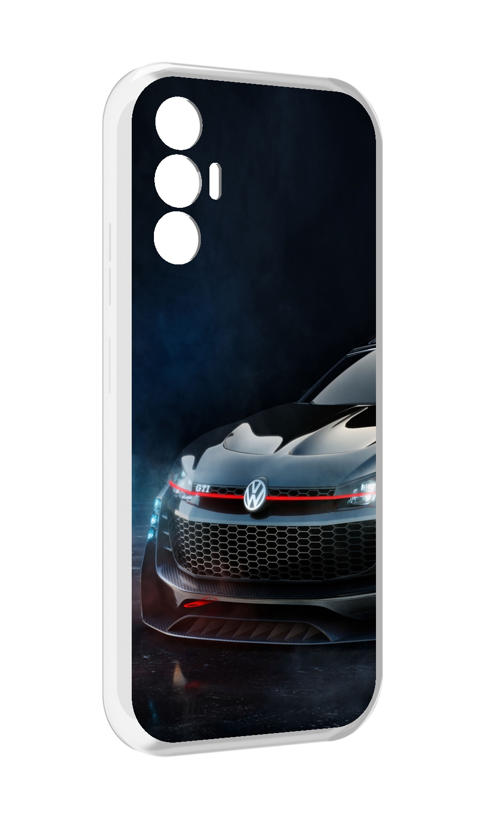 

Чехол Mypads Volkswagen 2 Мужской Для Tecno Pova 3, Прозрачный, Tocco