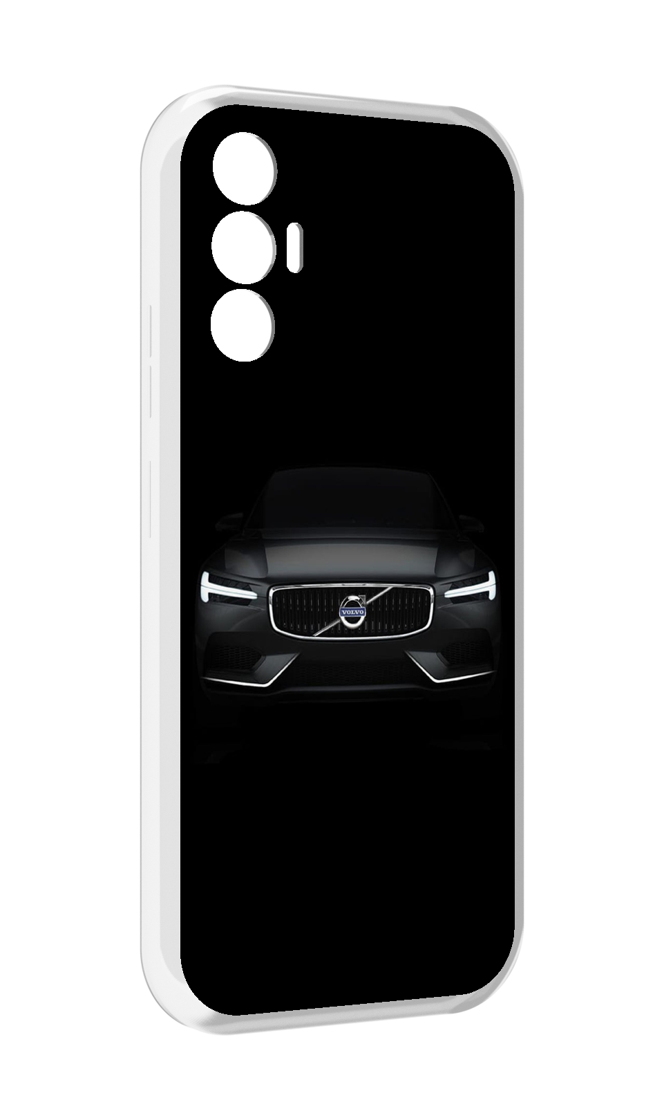 

Чехол Mypads Volvo 1 Мужской Для Tecno Pova 3, Прозрачный, Tocco