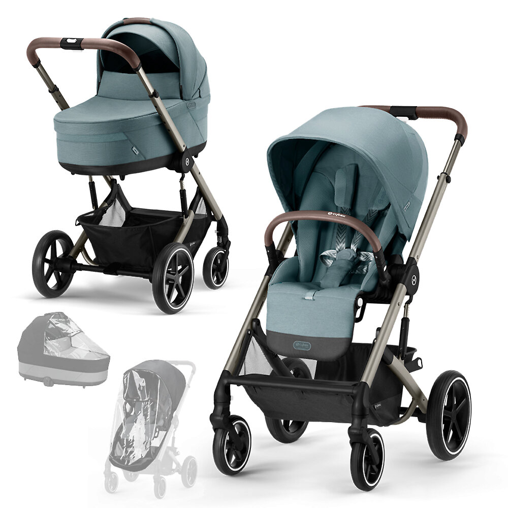 

Коляска 2в1 Cybex Balios S Lux, цвет Sky Blue TPE RC / CRC, Balios S Lux