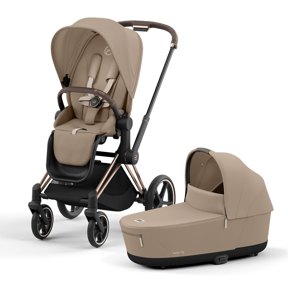 

Коляска 2в1 Cybex Priam IV Rose Gold, цвет Cozy Beige, Priam IV Rose Gold