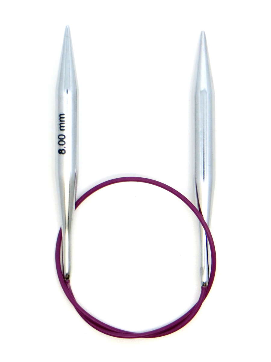 

Спицы круговые KnitPro 10359 Nova Metal 40 см 8.00 мм, 10359