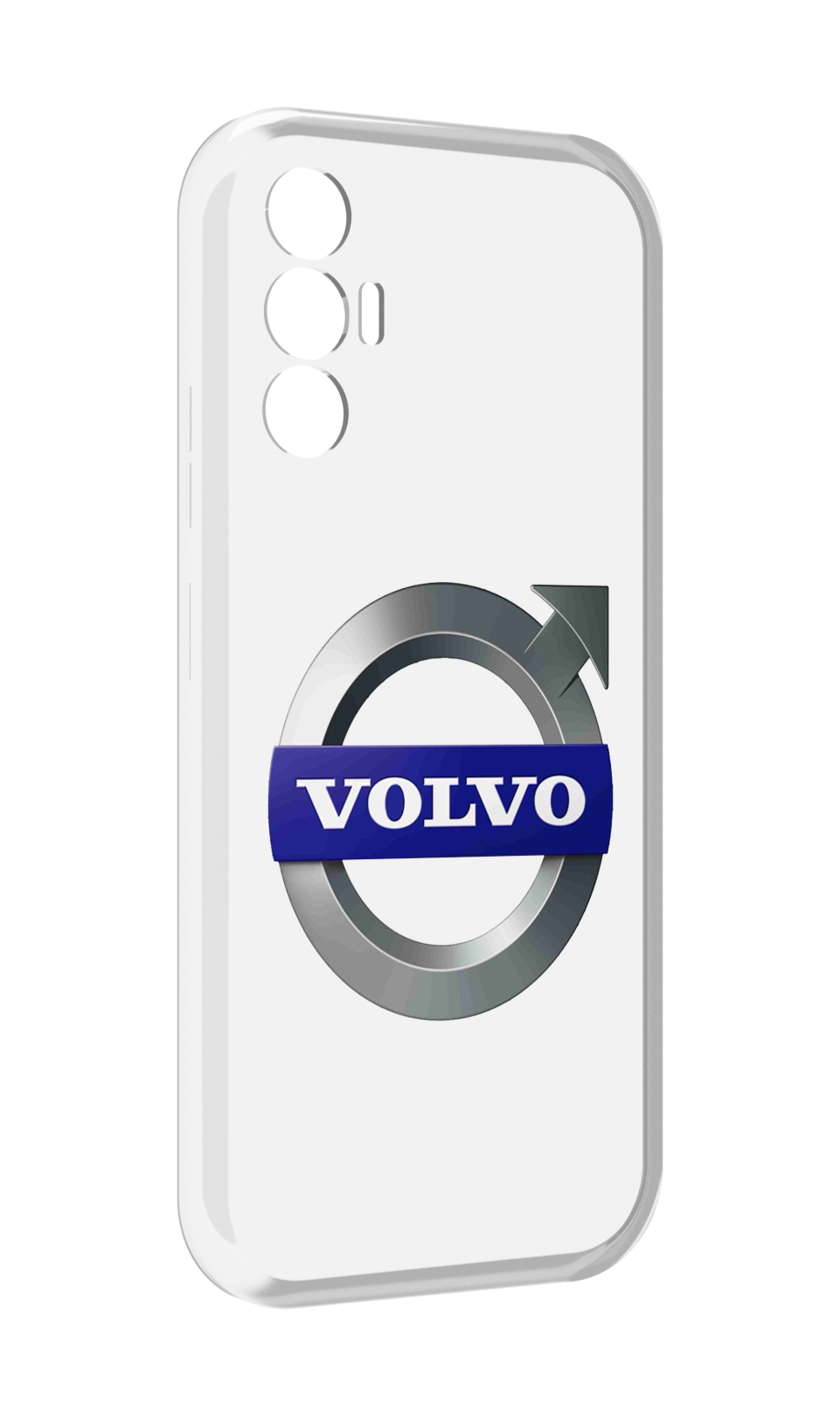 

Чехол Mypads Volvo Мужской Для Tecno Pova 3, Прозрачный, Tocco