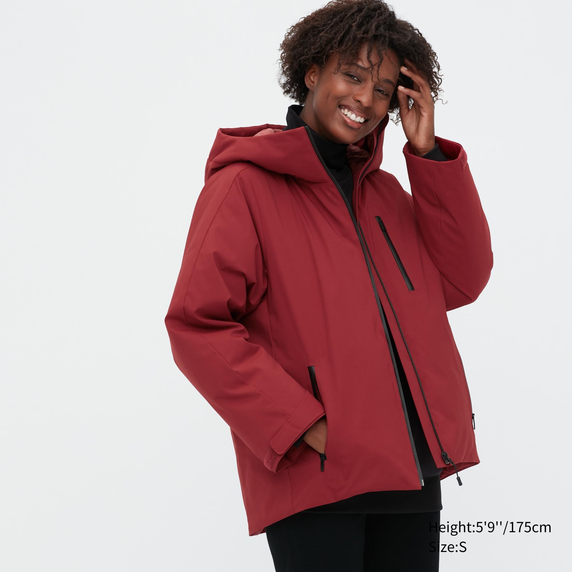 

Пуховик женский UNIQLO 453722COL17 красный S (доставка из-за рубежа), 453722COL17