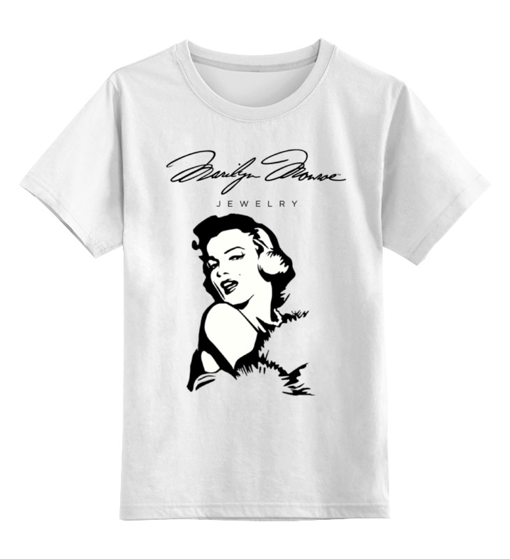 

Детская футболка классическая Printio Marilyn monroe, р. 140, Белый, 0000000666063