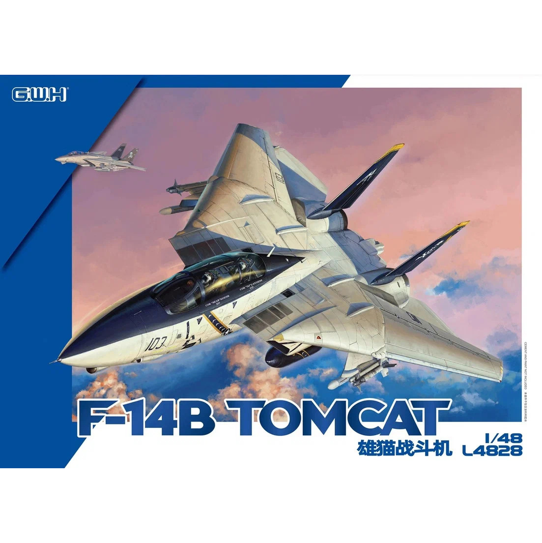 

Сборная модель Great Wall Hobby Истребитель F-14B Tomcat L4828