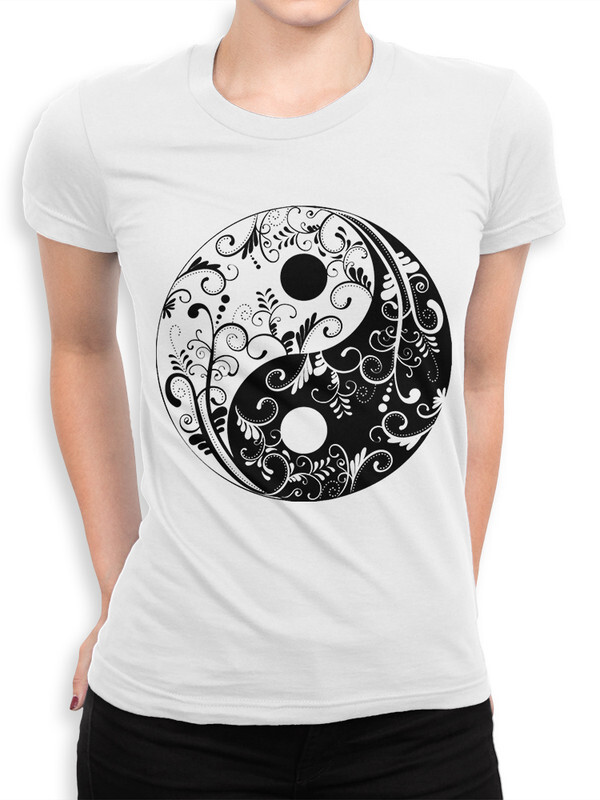 

Футболка женская DreamShirts Studio Инь-Янь 253-yinyang-1 белая S, Белый, Инь-Янь 253-yinyang-1