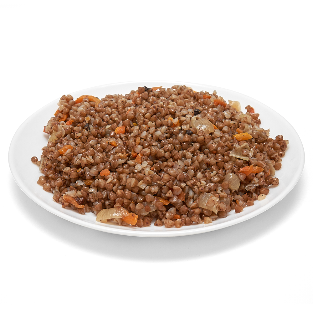 

Гречка Домашняя Кухня с овощами +-100 г