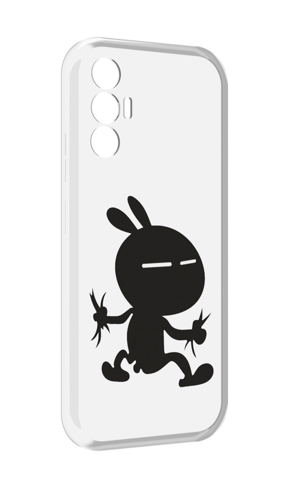 

Чехол MyPads Боец для Tecno Pova 3, Прозрачный, Tocco