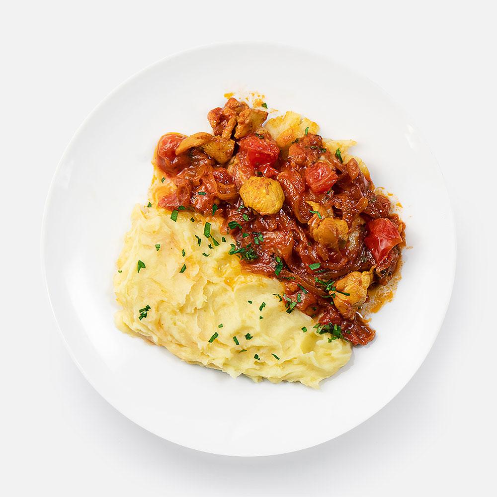 

Чахохбили Eattery из курицы, с картофельным пюре, 250 г