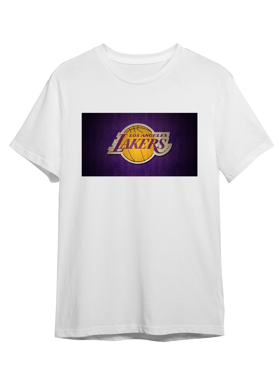 фото Футболка унисекс сувенирshop баскетбол/nba/la lakers 5 белый 2xl