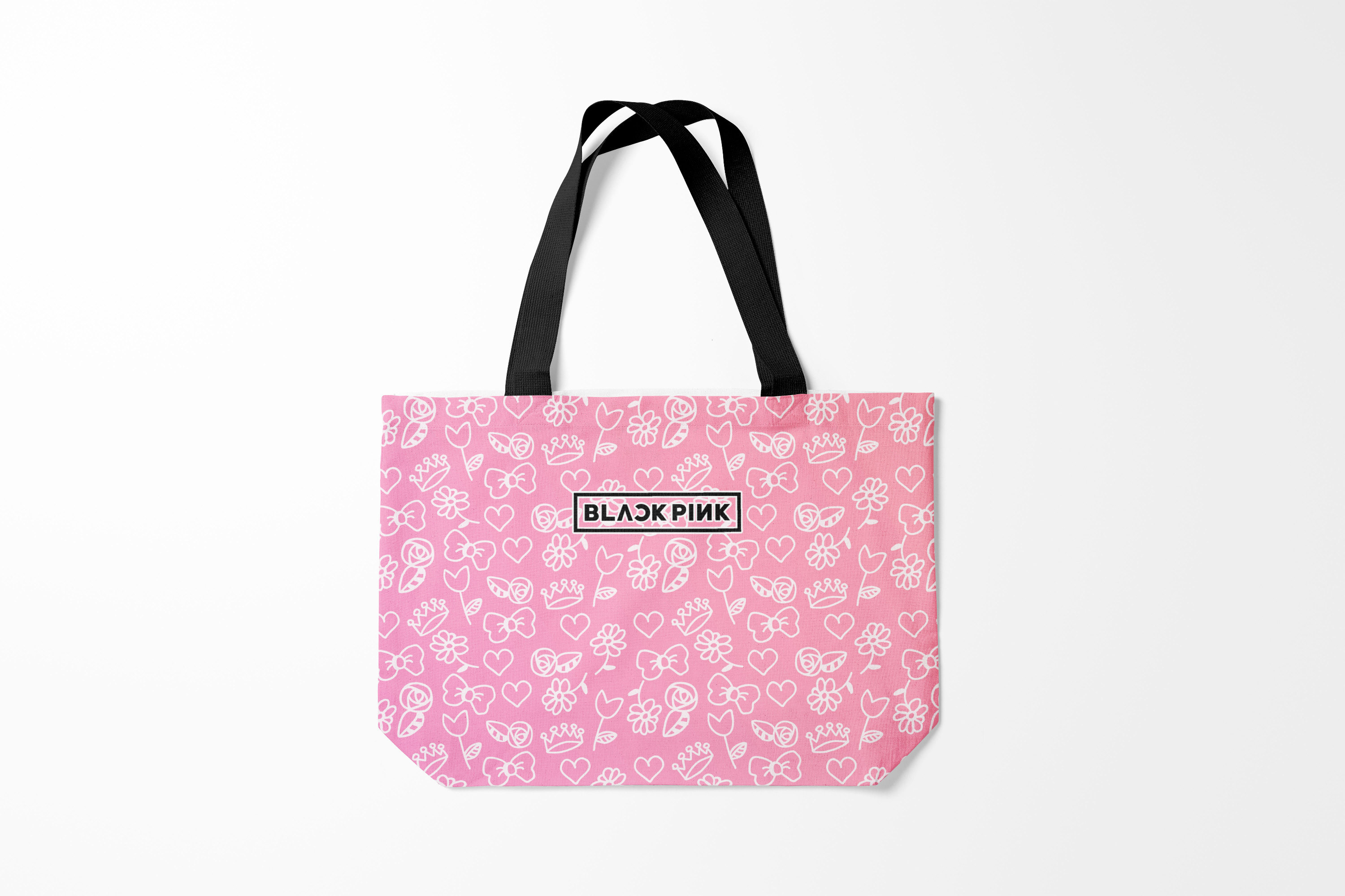 

Сумка шoппер унисекс Burnettie BLACKPINK, розовый, BLACKPINK