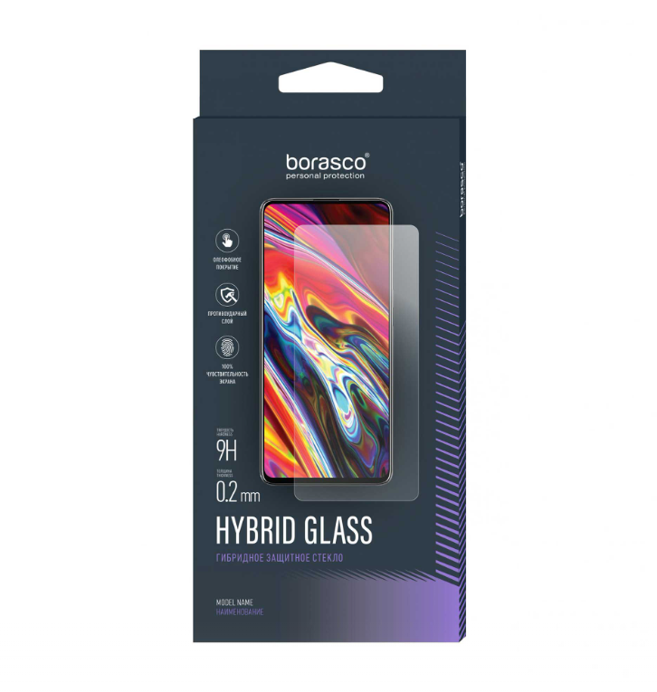 

Защитное стекло Hybrid Glass для Itel A16 Plus