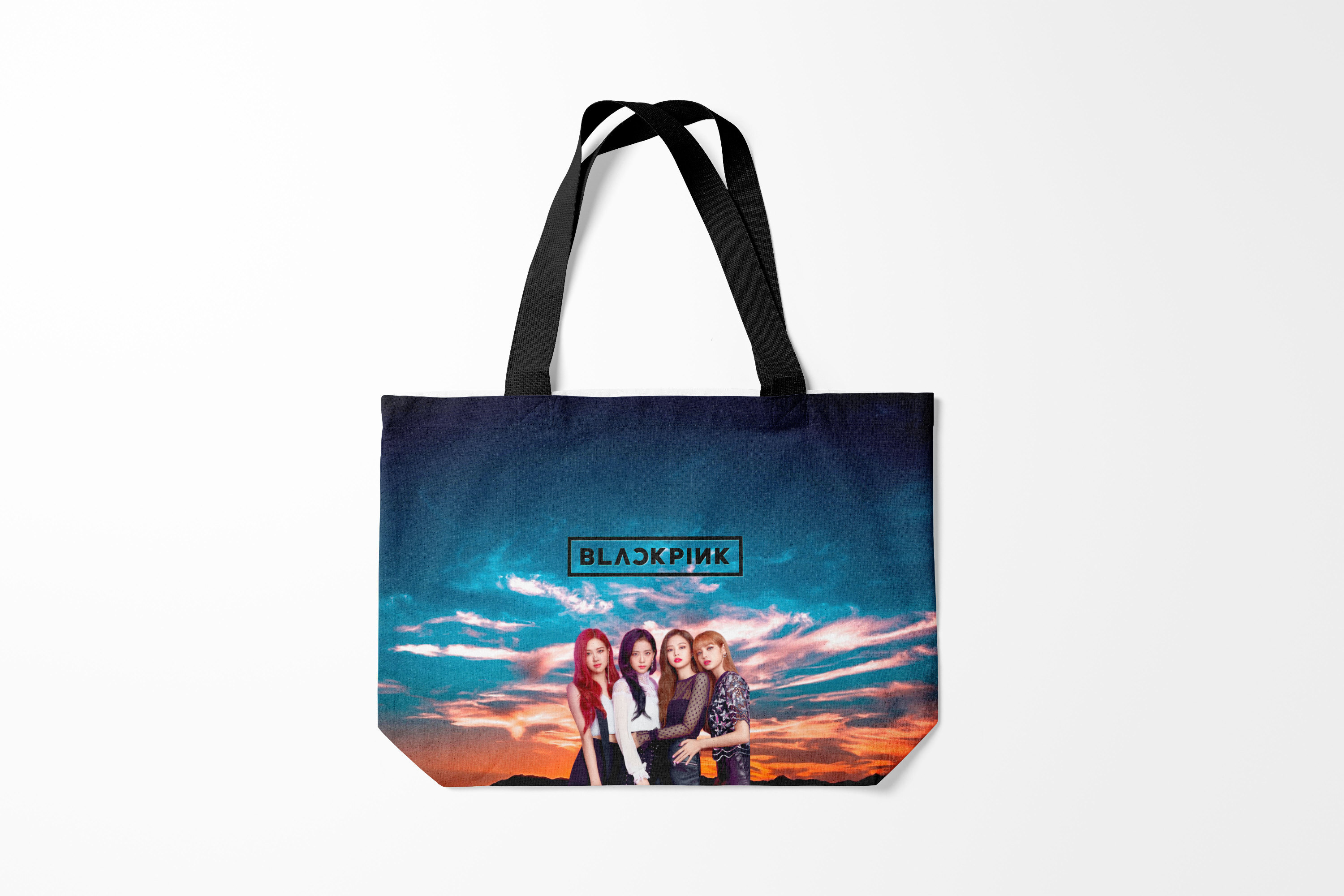 

Сумка шoппер унисекс Burnettie BLACKPINK, розовый, BLACKPINK