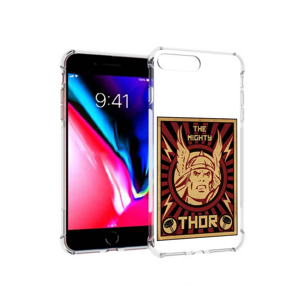 

Чехол MyPads Tocco для Apple iPhone 8 Plus тор лицо (PT70866.609.646), Прозрачный, Tocco